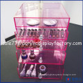 Wholesale morden custom acrylic makeup organizer /original mac cosmetics display